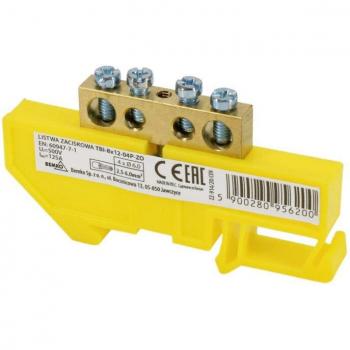Schelinger Guida DIN Gialla con Isolamento 500V