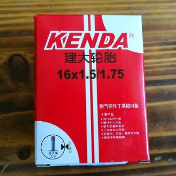 16-Inch Bike Inner Tube 16x1.75/2.125 AV/FV