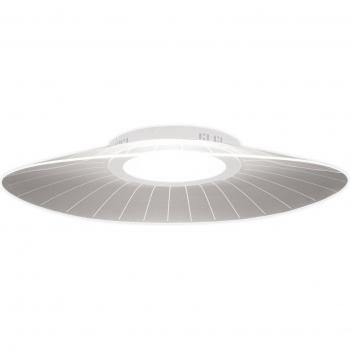 Fabas Luce LED ceiling light Vela, white, dimmer