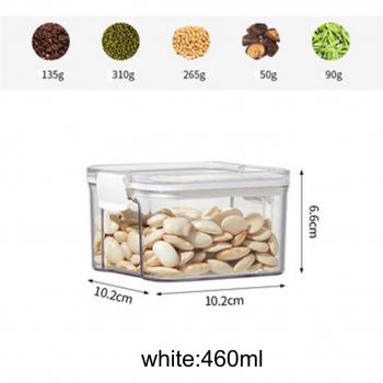 Sealed Plastic Food Storage Canisters