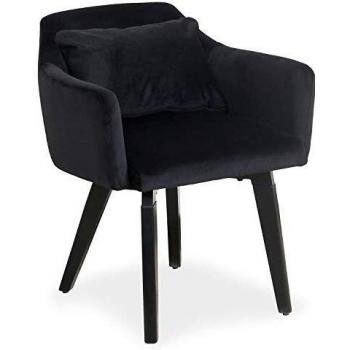Lot 20 de chaises et fauteuils Gybson Velours Noir