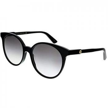 Gucci GG0488S-001-54 Lenti da sole Unisex 54 mm nero lucido
