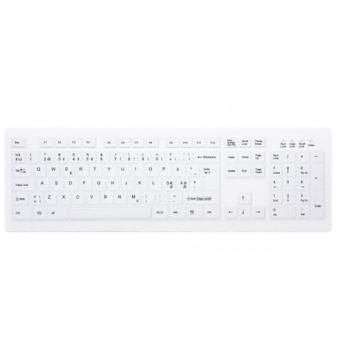 Cherry AK‑C8100F Norwegi Medical Wireless Keyboard – White