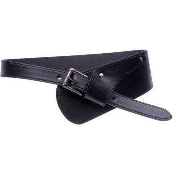 Cinturón ancho de cuero para boda