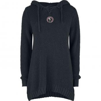 Maglione con cappuccio Black Premium by EMP