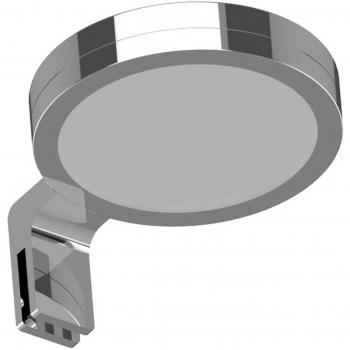 LightMe LM85632 LED-Spiegelleuchte LED GX53 6 W Chrom