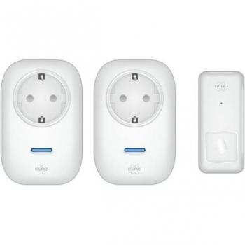 Sonnette sans fil ELRO DB4000 – Kit complet (bouton + 2 récepteurs)