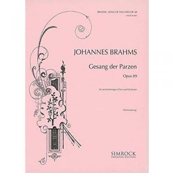 Partitions classique SIMROCK BRAHMS JOHANNES