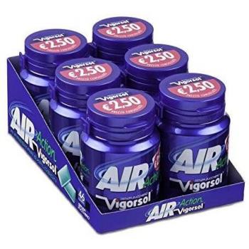Vigorsol Gusto Menta Chewing Gum Confetti Formato Scorta
