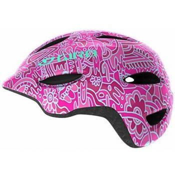 Casco de Ciclismo Giro Scamp para Niños, Flores Rosas Tierra, XS