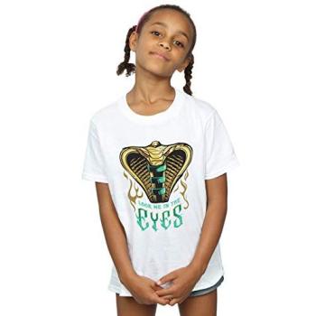Aladdin Movie Character Tee: Jafar & Snake Eyes (Kids Cotton, White, 12‑13)