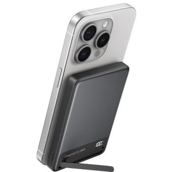 PowerBank Slim Iniu MagPro 10 000 mAh – 2 USB‑C – Noir