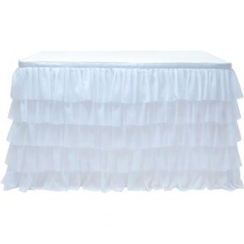 Falda Volante de 5 Capas para Reuniones