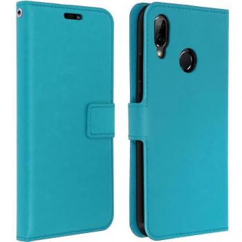 Custodia Huawei P20 Lite Tipo Portafoglio Turchese