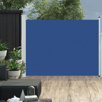Patio Side Awning 140x500 cm Blue