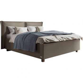 Schlaraffia Polsterbett “Cavalli” – Geltex Quantum Touch Next 220 TFK, Nussbaumfuß