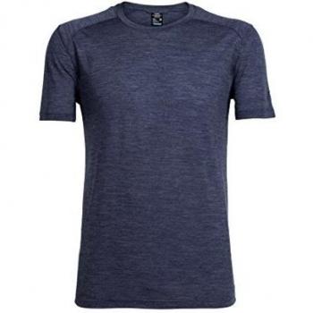 Sphere Herrencrewschwarz T-Shirt in Midnight Navy – XXL Edition