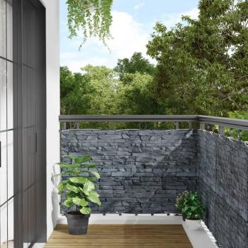 Clôture de balcon “Gris Pierre” – rouleau