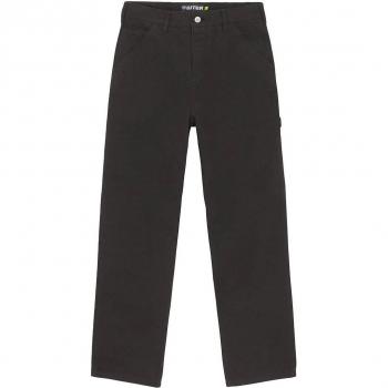 Pantaloni carpenter lungo uomo in nero