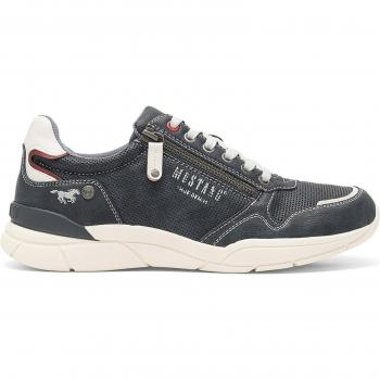 Dunkelblaue Halbschuhe Mustang 4138-309