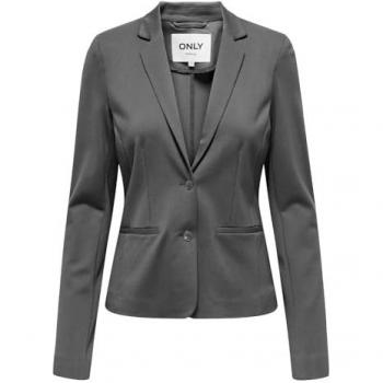 ONLY Sakko Poptrash 15153144 Grau Regular Fit M Damen