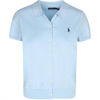 Cárdigan de Algodón con Cuello Polo – Ralph Lauren