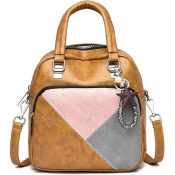 Bolsa de hombro elegante en textil sintético