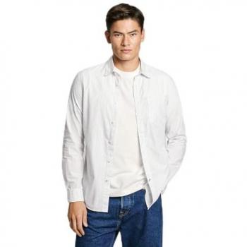 Weißes Damenhemdbluse „Adison“ von Pepe Jeans (L)