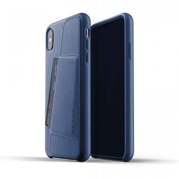 Mujjo Funda Cartera de Cuero Compatible con iPhone XS MAX | Piel auténtica E
