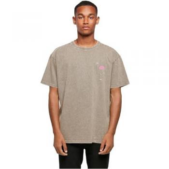Heavy Oversized Flamingo Shirt (1 Stück)