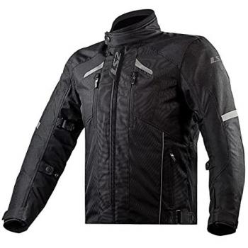 Giacca Moto Donna LS2 Serra EVO Impermeabile 4 Stagioni Nera XS
