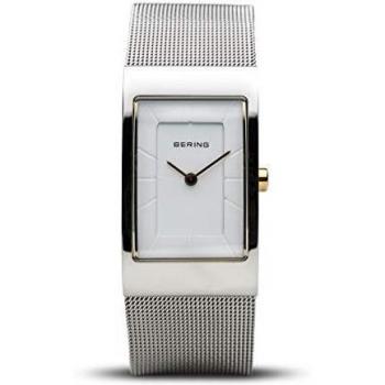 BERING Damen Edelstahl Armbanduhr Analog