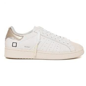 Femmes D.A.T.E. – Base Calf Blanc/Platine