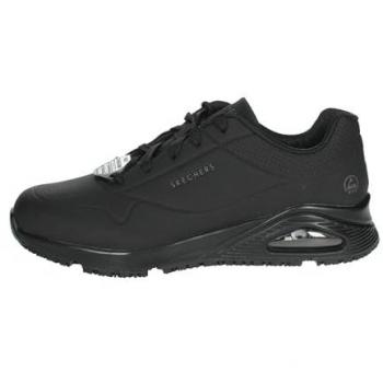 Skechers Homme Work Slip-Resistant Relaxed Fit Uno Sutal Shoes Noir 46 M