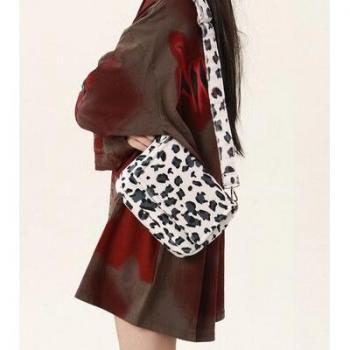 Thailand Non-Mainstream Pink Leopard Bag