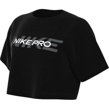 Nike Pro Crop Top Damen Schwarz US S