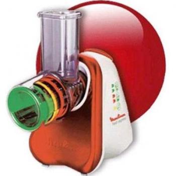 Moulinex Fresh Express DJ753500 – Râpe électrique 200 W blanc/rouge