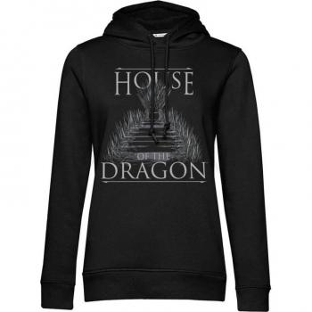 House of the Dragon Negro Capucha para Mujer S