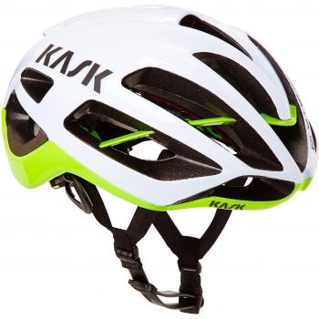 Kask Protone, Casco de Ciclismo, Color Negro/Azul, Talla L