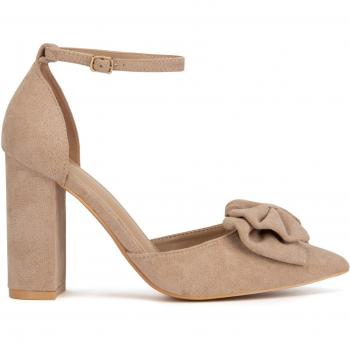 DeeZee Beige Pumps für Damen WS1001-01