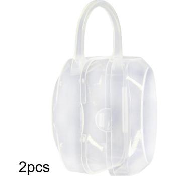 Travel-Friendly Pacifier Container Duo