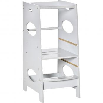 Aprendizaje Modular HomCom: Torre de 3 Posiciones y Seguridad Integrada