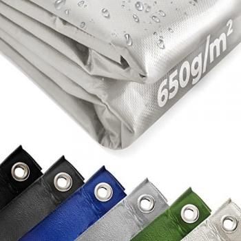 Couverture Extérieure Jago 4x8 m – Polyesthène PVC, Blanc