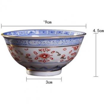 Tasse rétro en porcelaine Jingdezhen
