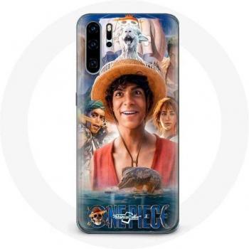 Protezione Huawei P30 One Piece Luffy Illustrazione Stagione I