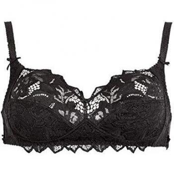 Sans complexe, Coton D'Arum Soutien Gorge Femme, Noir, 95D