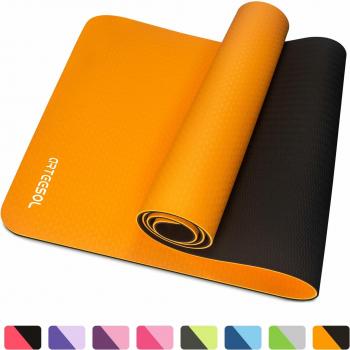 Tapis de Yoga Arteesol, épais, antidérapant, pour exercices de Pilates et au sol