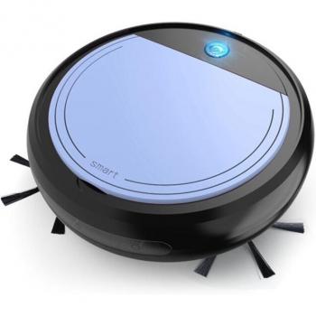 Robot Limpiador Inteligente con Esterilizador UV y Carga USB