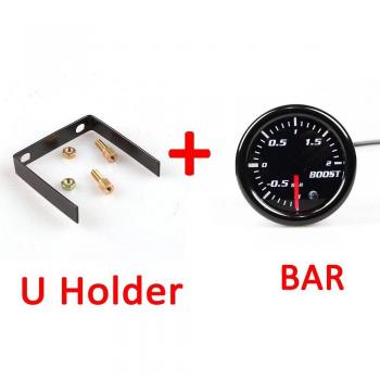 AutoPress 52 mm PSI, barres universelles, manomètre Turbo Boost, capteur LED