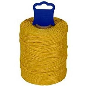 Fil Tressé Jaune Ø 1,8 Mm 100 M en Polypropylène
